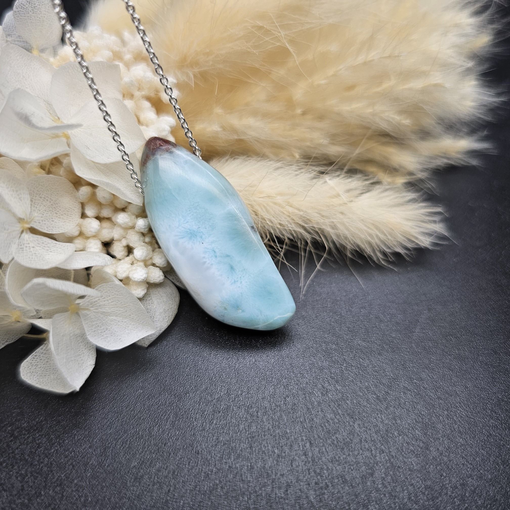 Larimar Anhänger 925 Silber